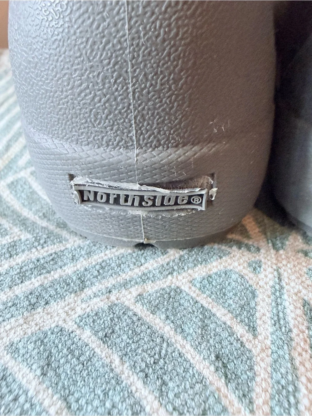 Northside Mint Blue Winter Boots with Pink Strap